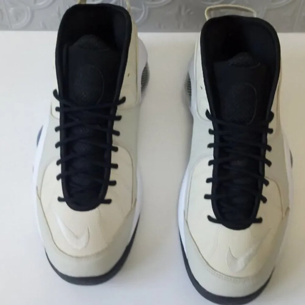 Nike‎ Men's Air Zoom Flight 95 Shoes Athletic Sports Basketball Beige Size 11